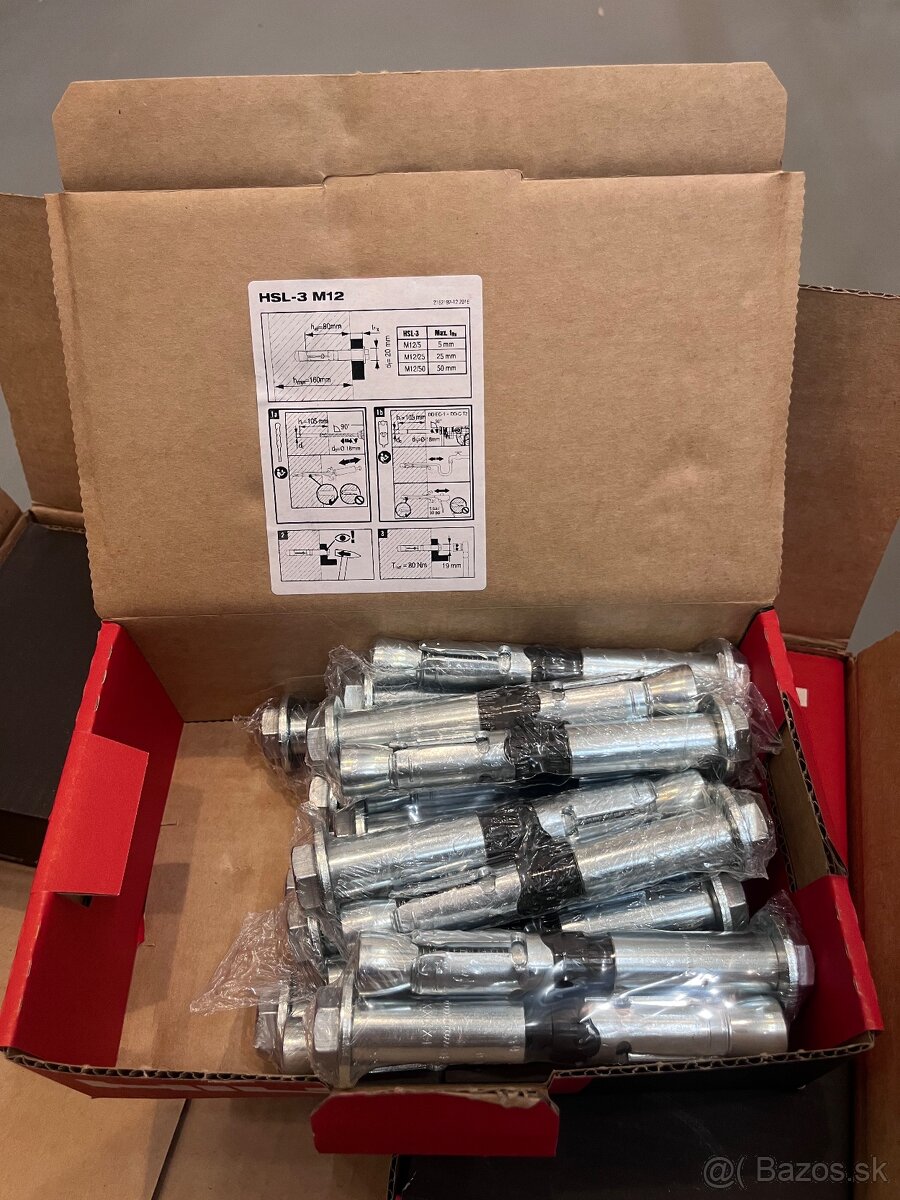 Hilti kotva HSL-3 M12/25 - 3