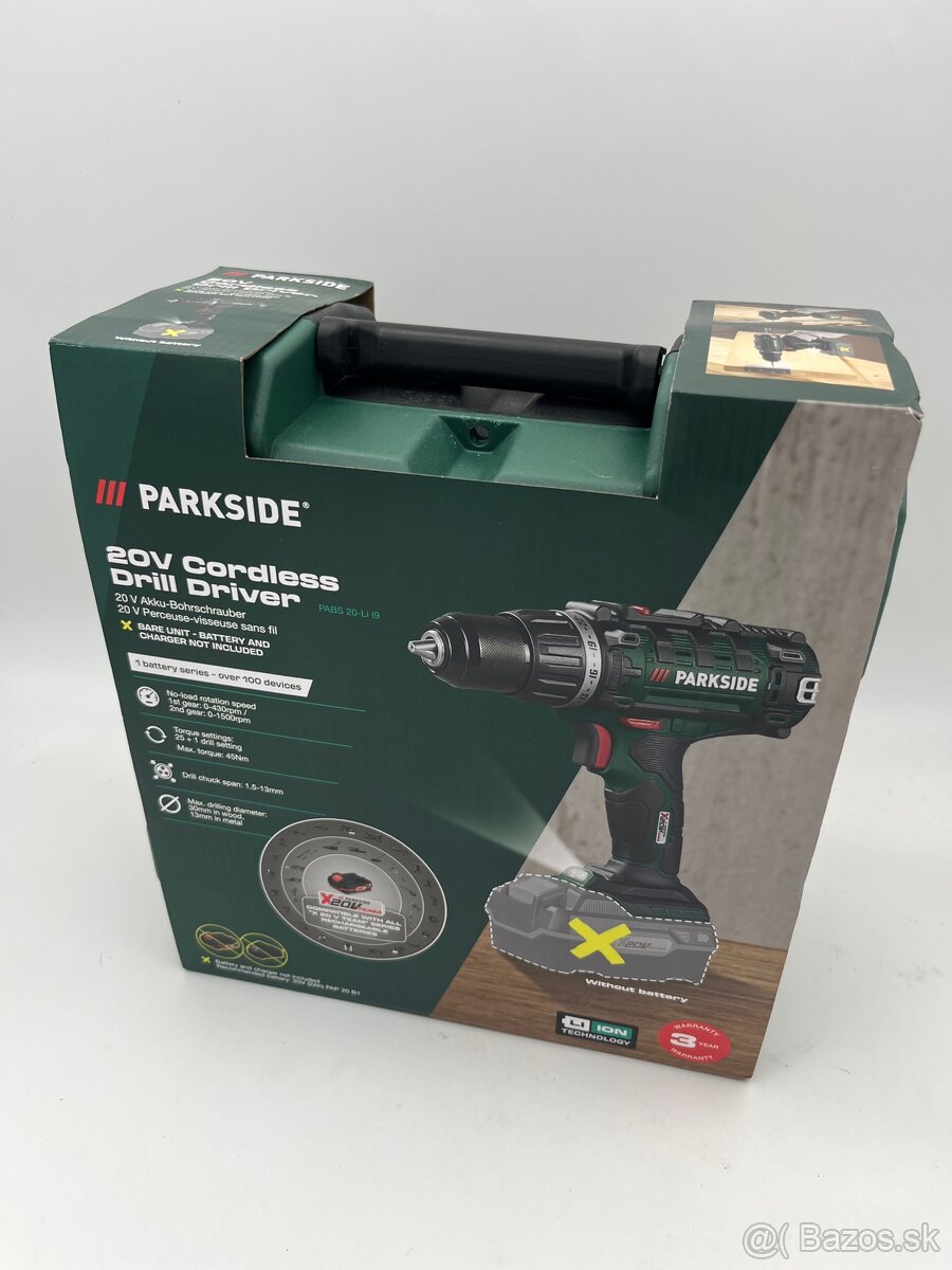 Parkside AKU uťahovačka - 3