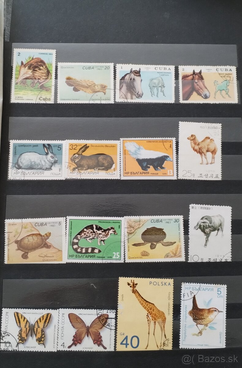 Poštové známky - 3