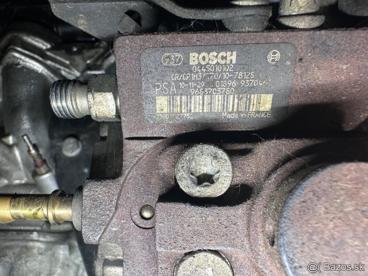 Vstřiky a Čerpadlo 1.6Hdi Berlingo Partner, C3, 207, 308 - 3