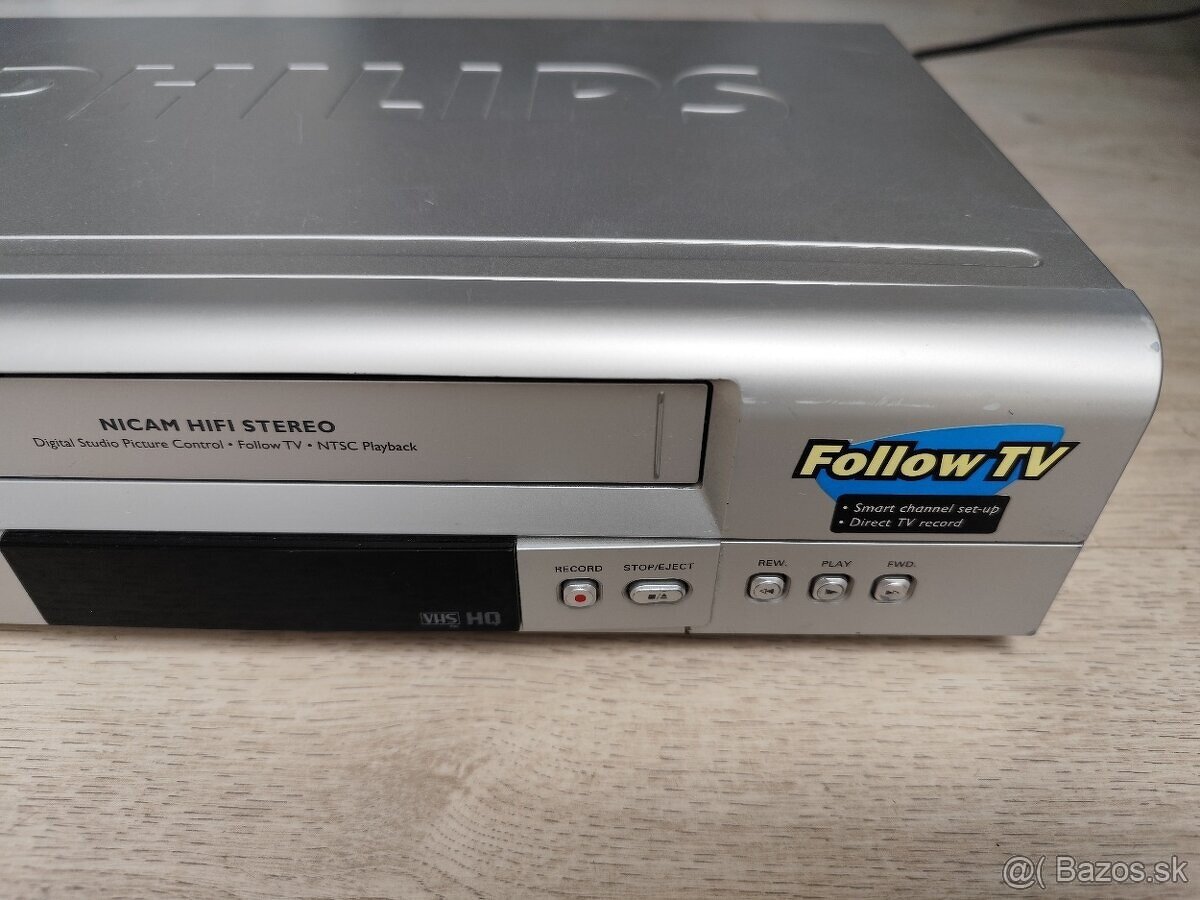Videorekordér Philips VR540, 6-hlavový - 3