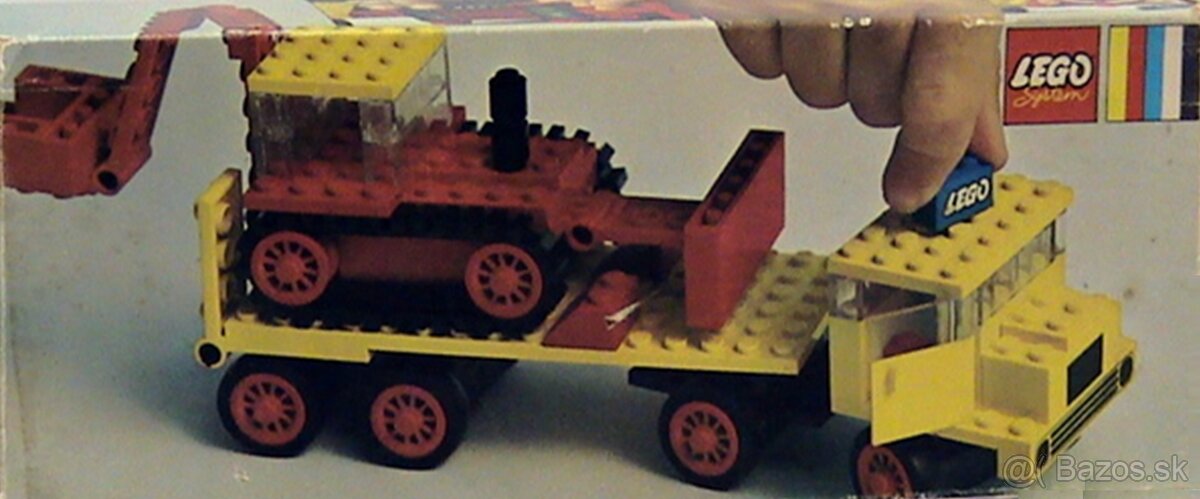 LEGO 376 - Low-Loader with Excavator - 3