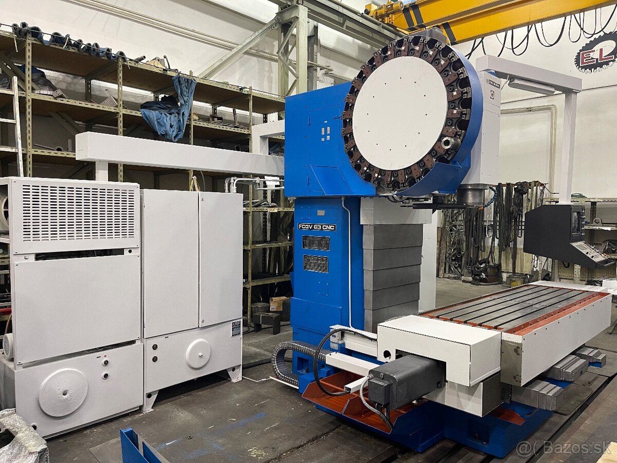 FCQV 63 CNC - PO GENERÁLNÍ OPRAVĚ MECHANIKY-IHNED K ODBĚRU - 3