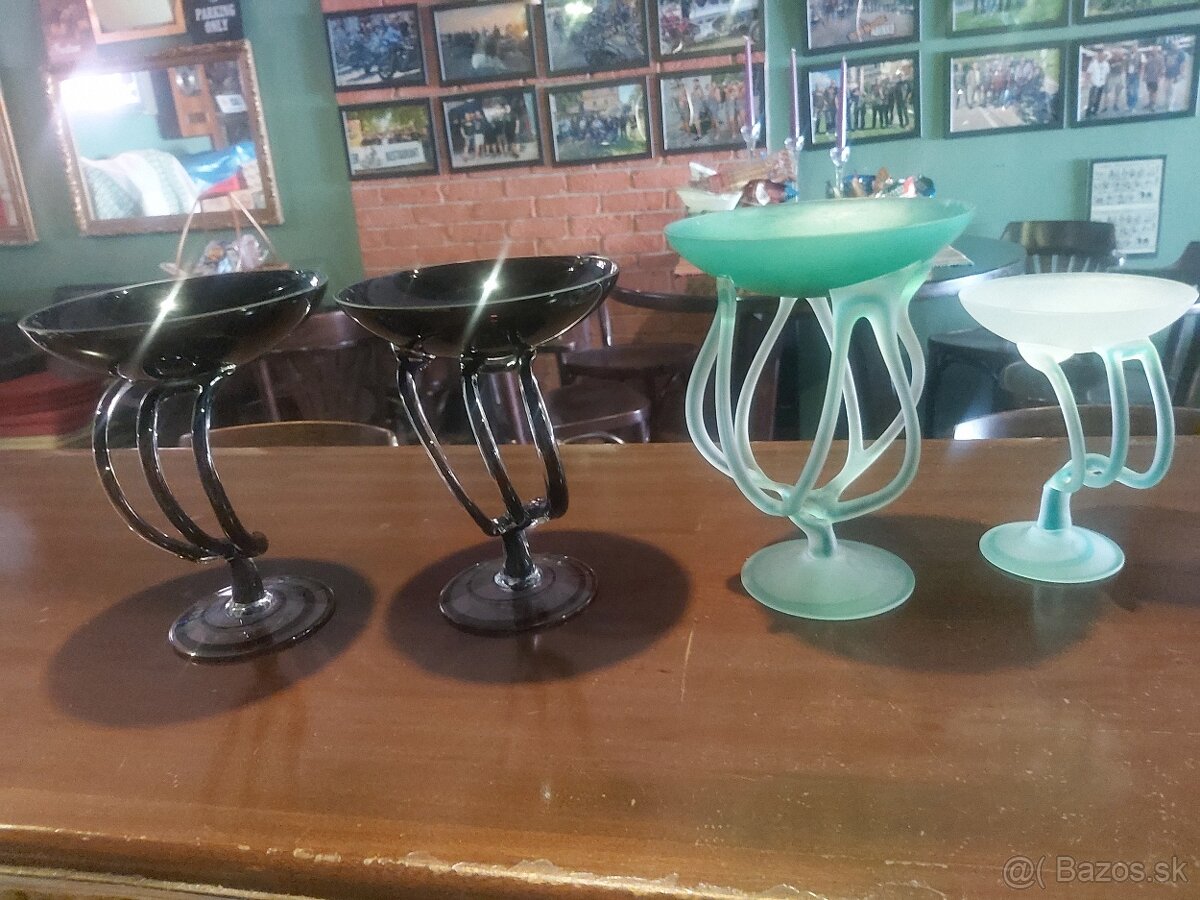 Starožitné sklo, raritné kusy - 3