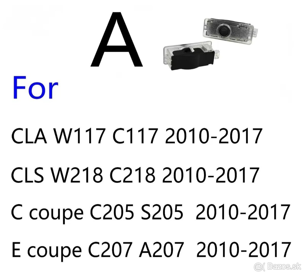 Projektové svetlá - Mercedes znak - 3