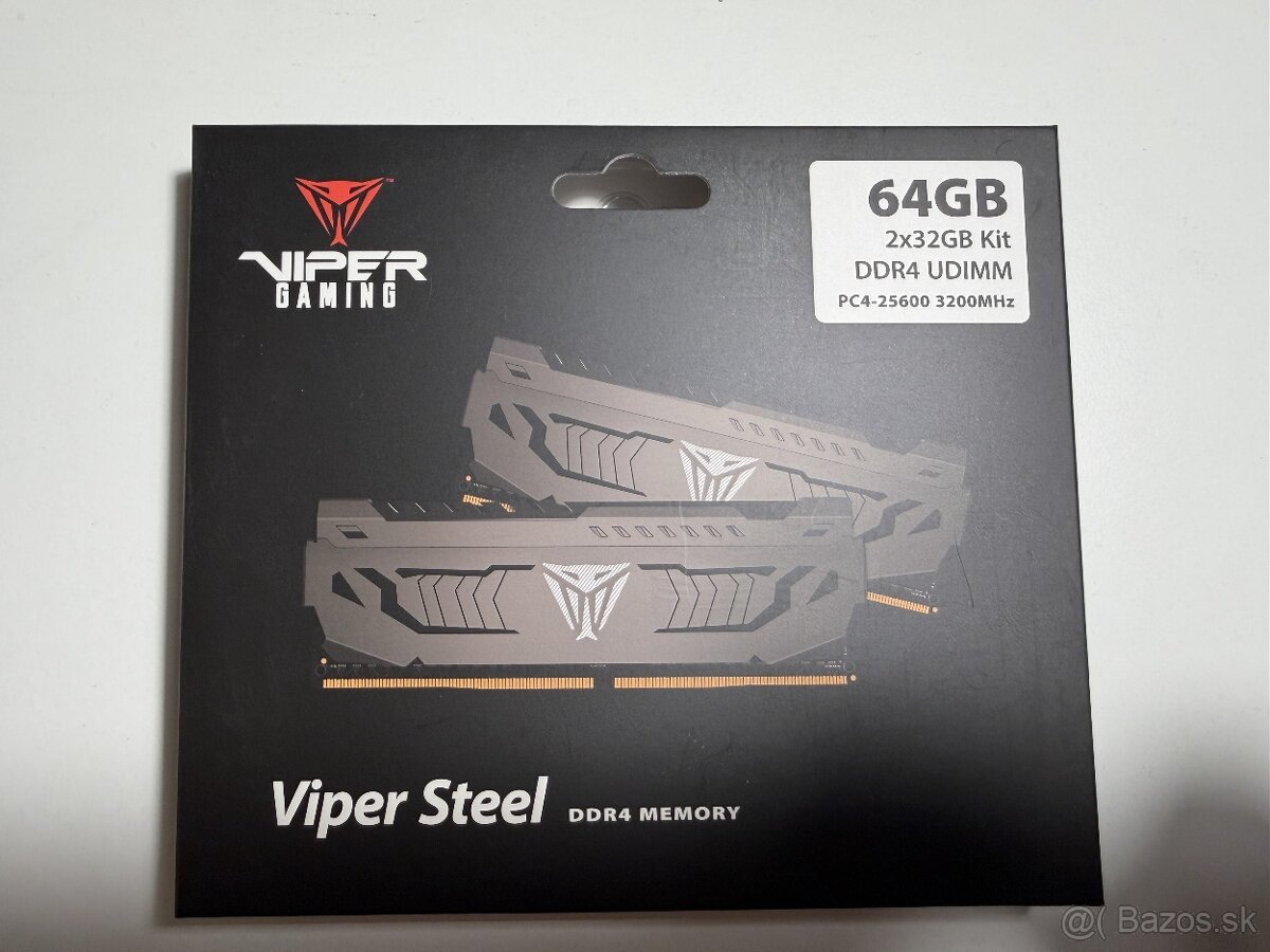 Patriot Viper Steel 64GB KIT DDR4 3200Mhz CL16 - 3