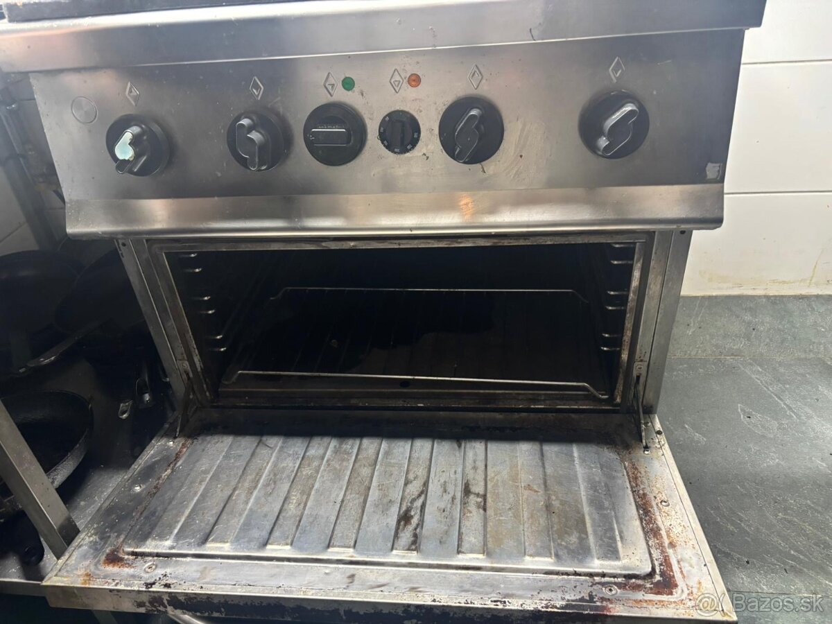 Plynový šporak s elektrickou trúbou - 3