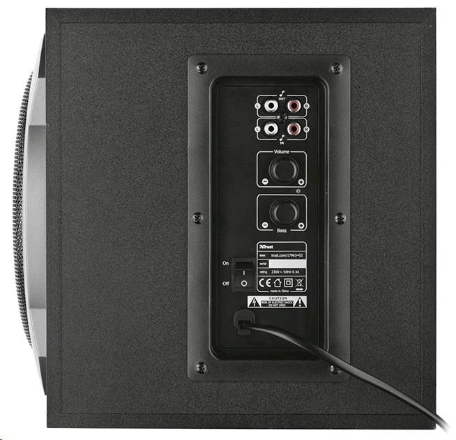 TRUST Reproduktory 2.1 Tytan Speaker Set - 3