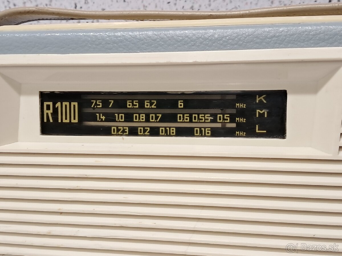 Transistor-Reiseempfänger R100 SternRadio Berlin VEB RFT - 3