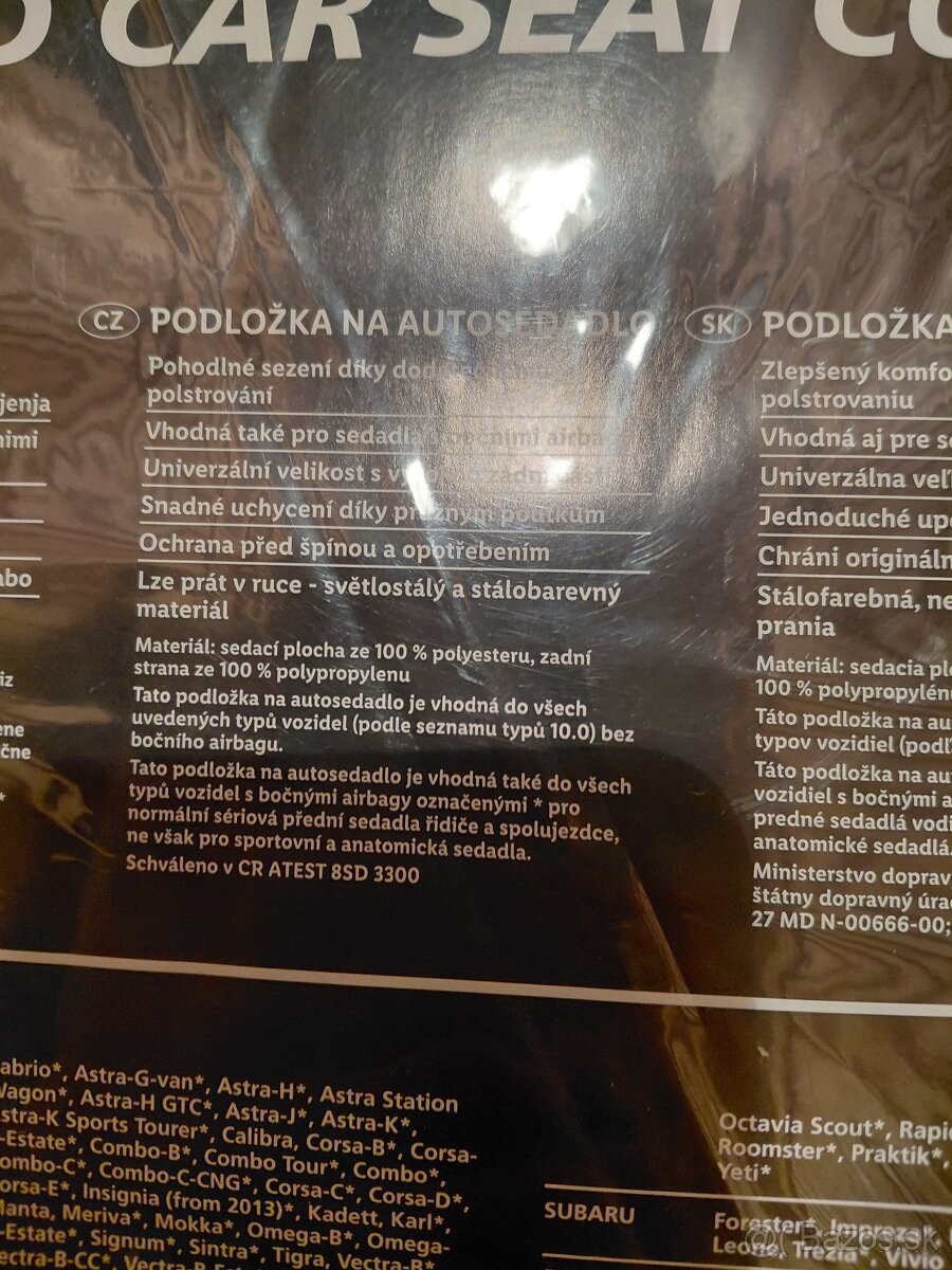 Podložky do auta na sedadla - 3