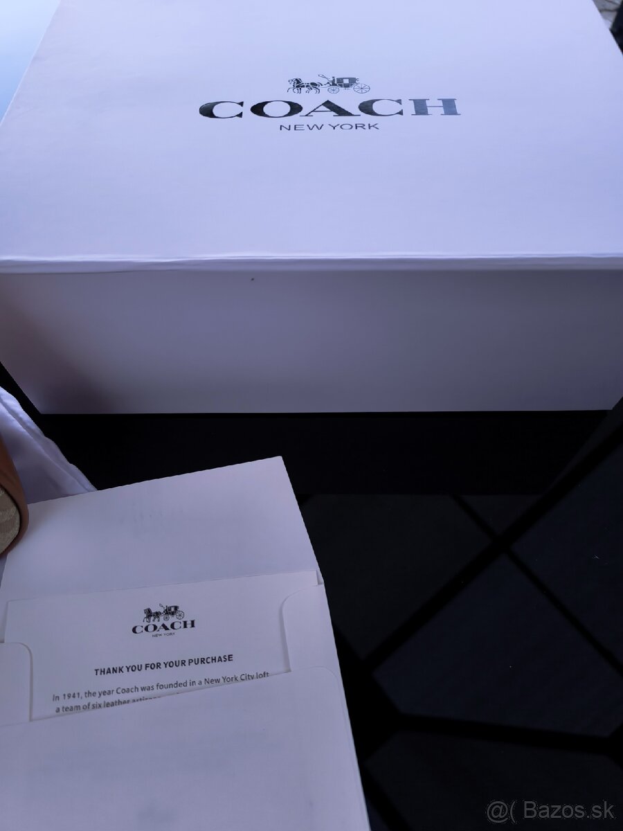 Coach kabelka hnedá - 3