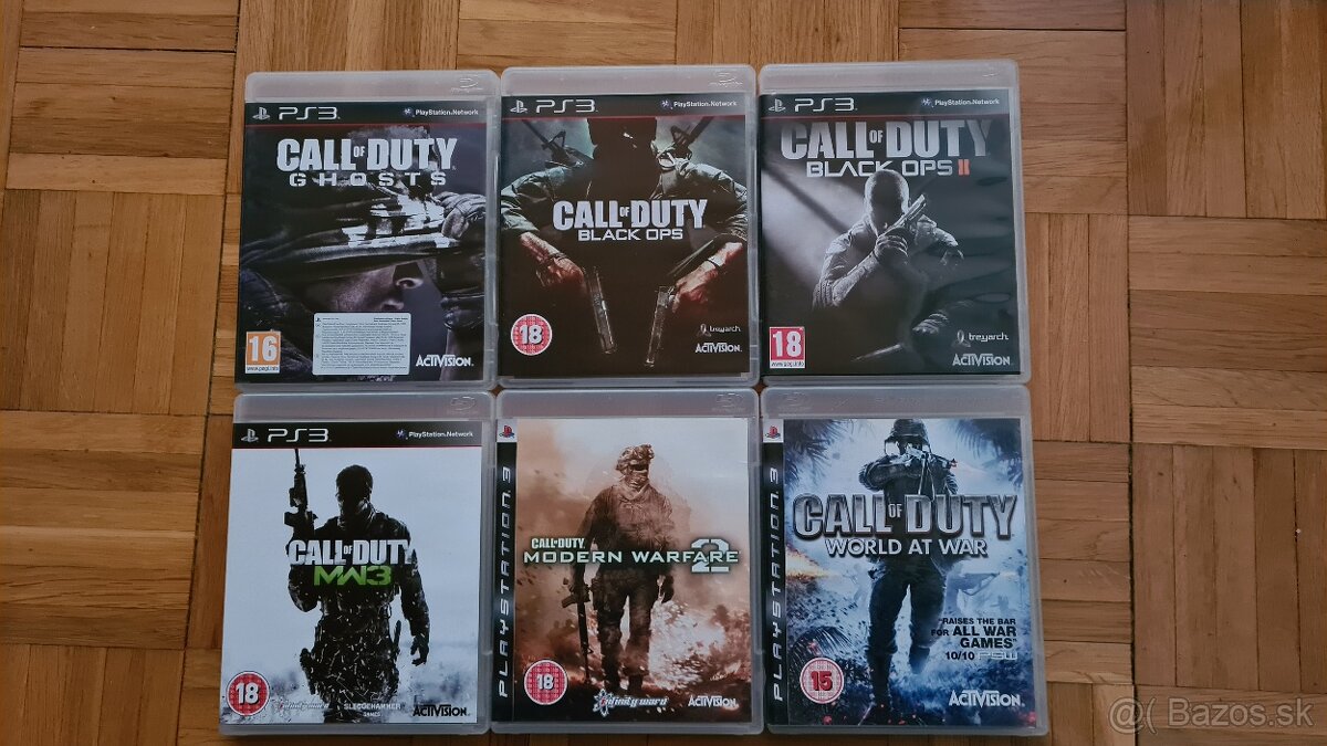 Predám Hry na Playstation - 3