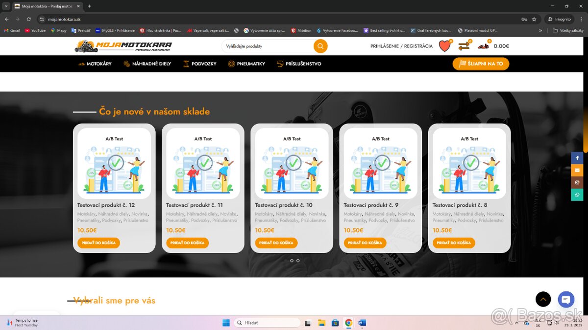 Predám hotový e-shop Mojamotokara.sk - 3