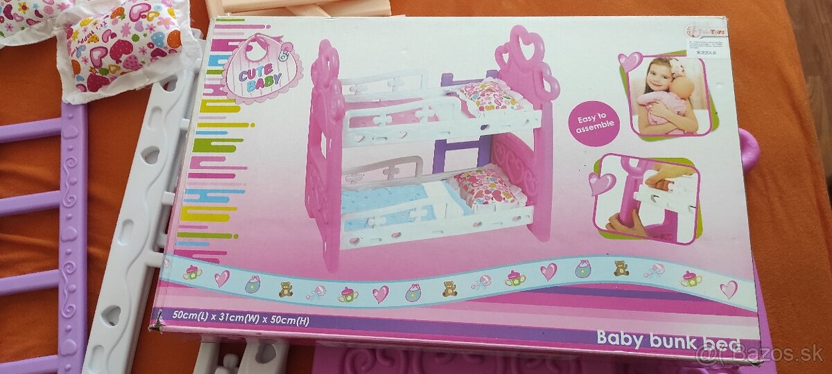 Poschodová postieľka pre bábiky - 3