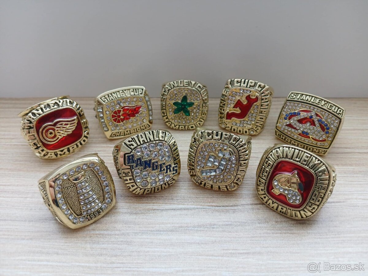 NHL hokejové Stanley cup prsteny - 3