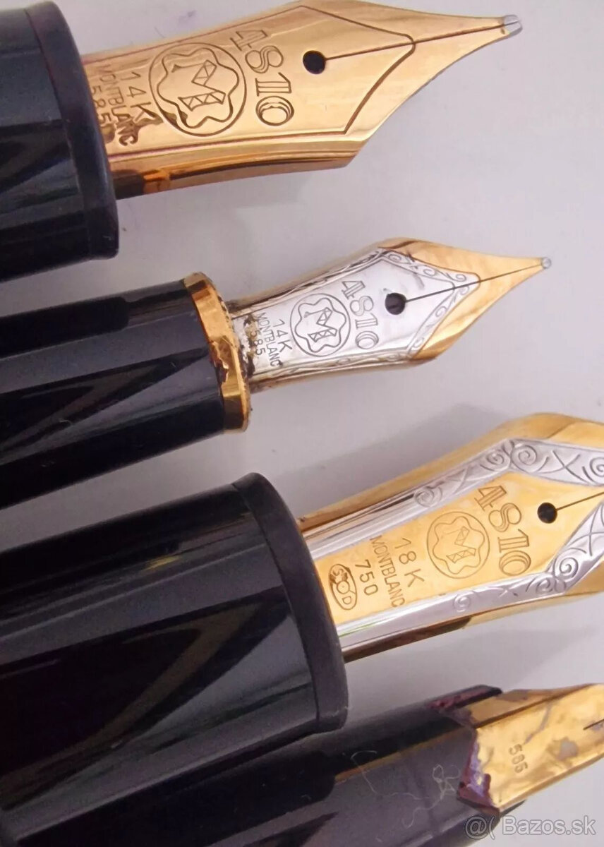 Montblanc Meisterstücks z guľôčkového pera na plniace pero ( - 3