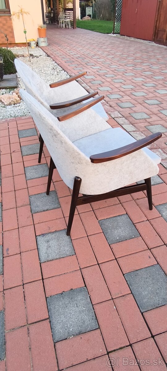 Retro kreslo škrupina - 3