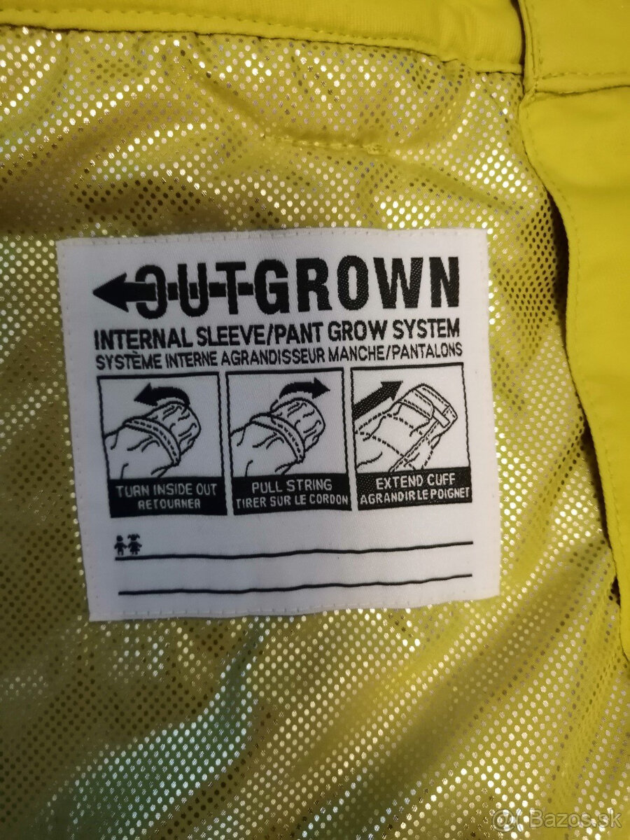 Zelené rastúce oteplovačky Columbia,v134-146,8-11r - 3