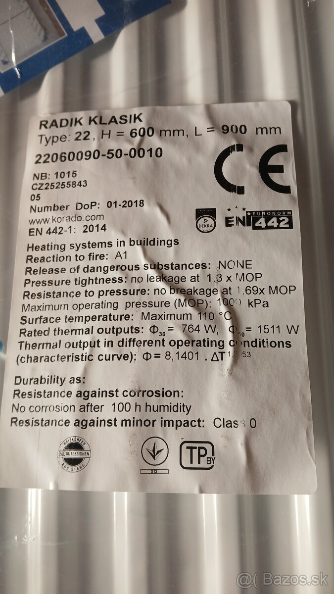 Radiátor korado 22 600 x 900 - 3