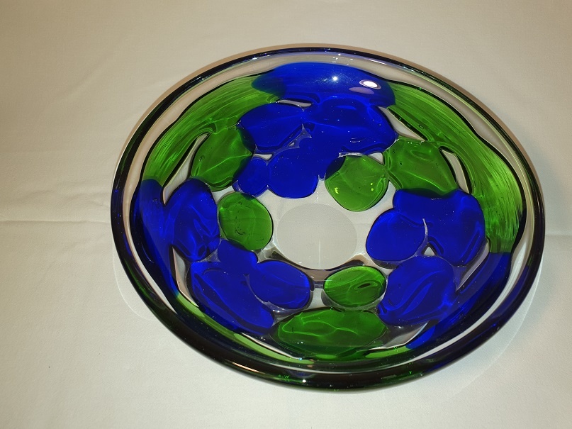 MISA SKLENENÁ DEKORAČNÁ - 3