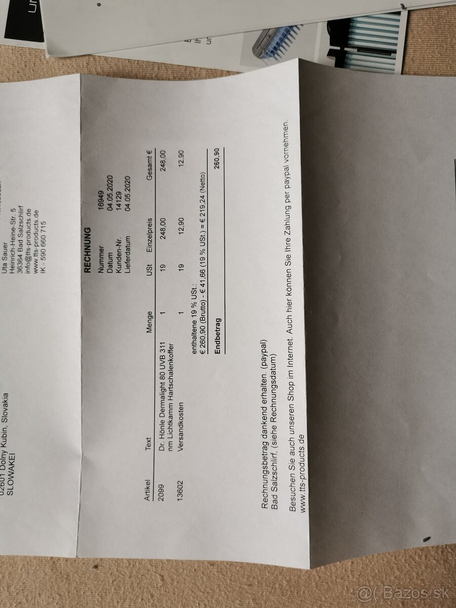 Dermalight 80 UVB lampa - 3