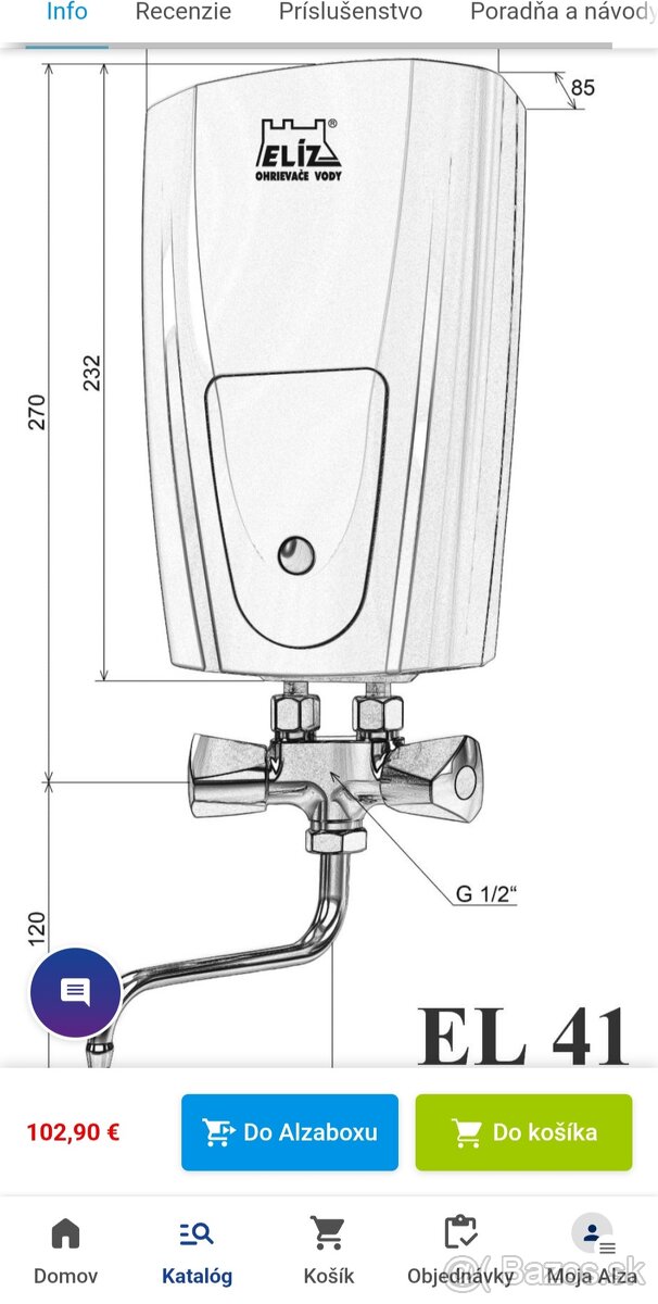 Prietokový ohrievač - 3