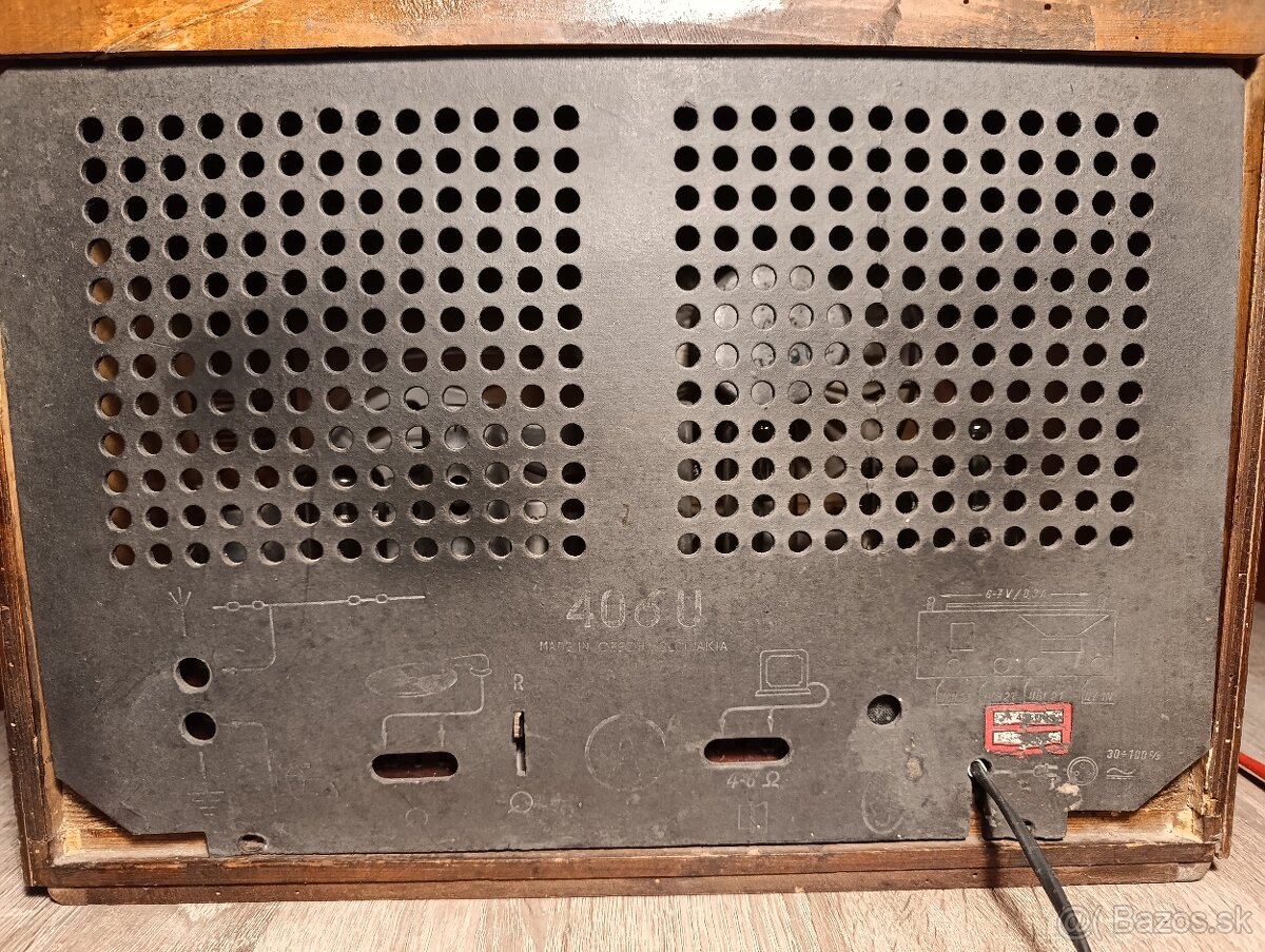 Predám rádio Tesla 406U - 3