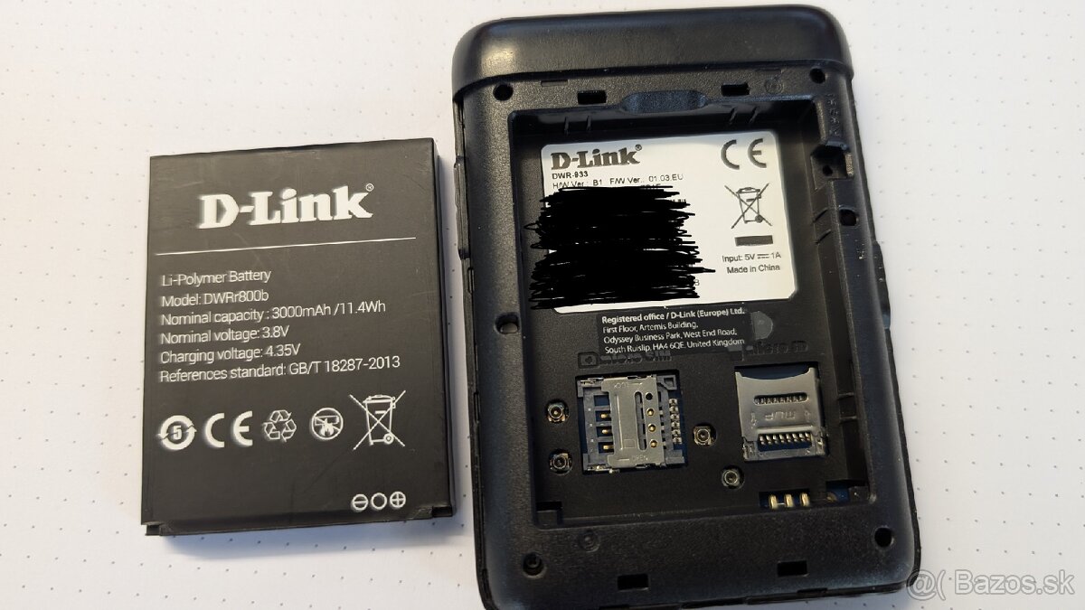 Wifi 4G modem na bayerky D-Link DWR-933 - 3