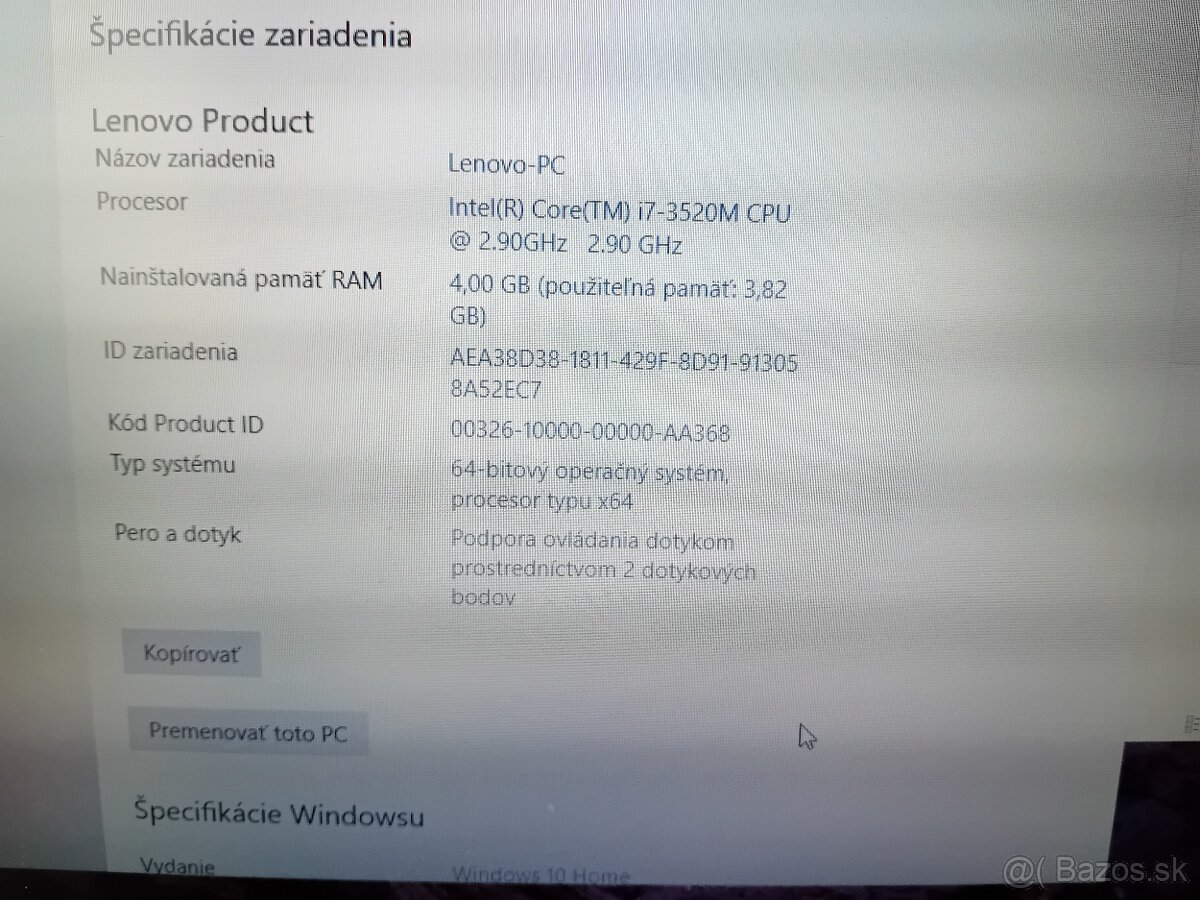 Notebook Lenovo T530 - 3