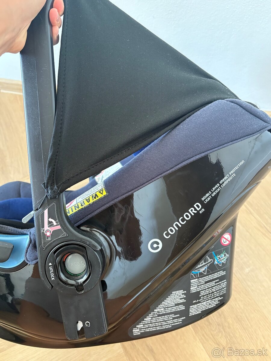 Autosedačka vajíčko Concord Air - 3