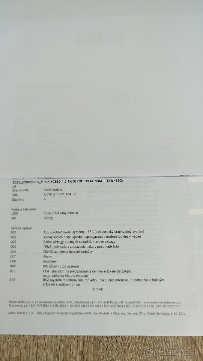 Predám KIA XCEED 1,5T-GDI 7DCT PLATINUM - 3