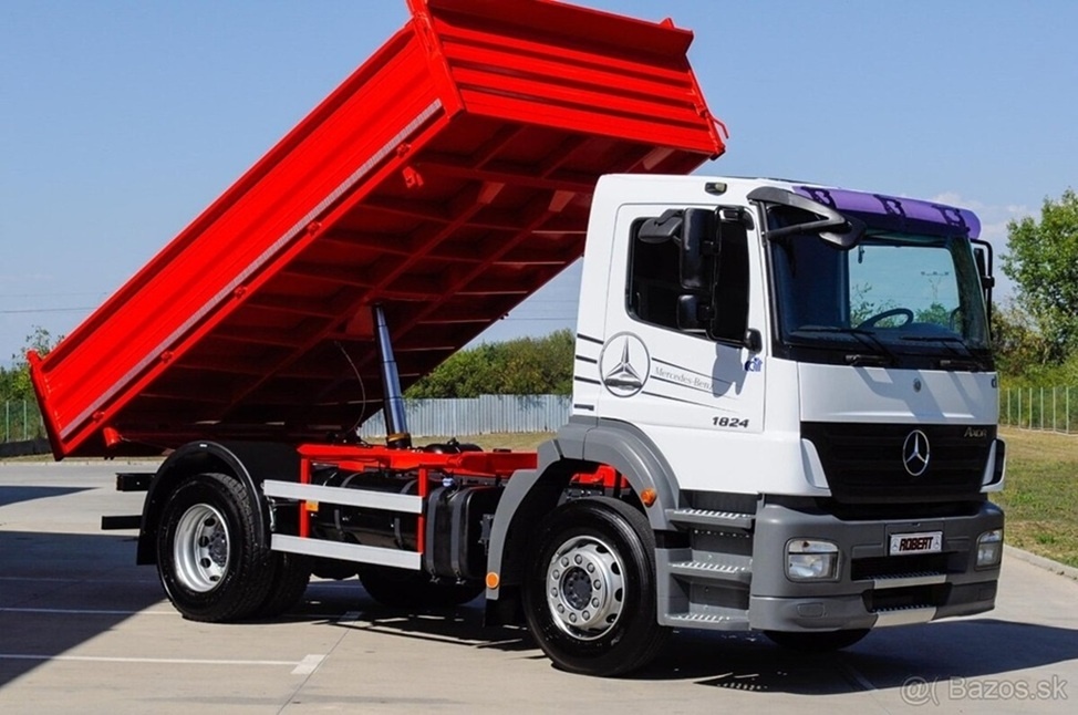 MERCEDES BENZ AXOR 1824 TROJSTRANNÝ SKLÁPAČ / VYKLÁPAČ EU4 - 3
