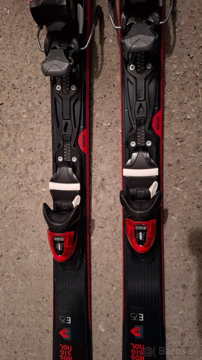 Rossignol E75 168cm + lyziarky Salomon R80 328 - 3