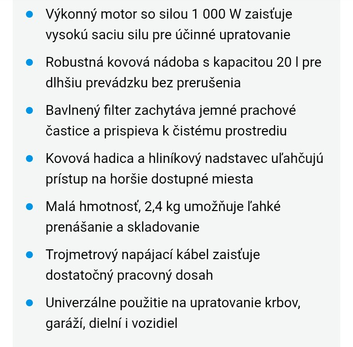 Predám vysávač na popol - 3