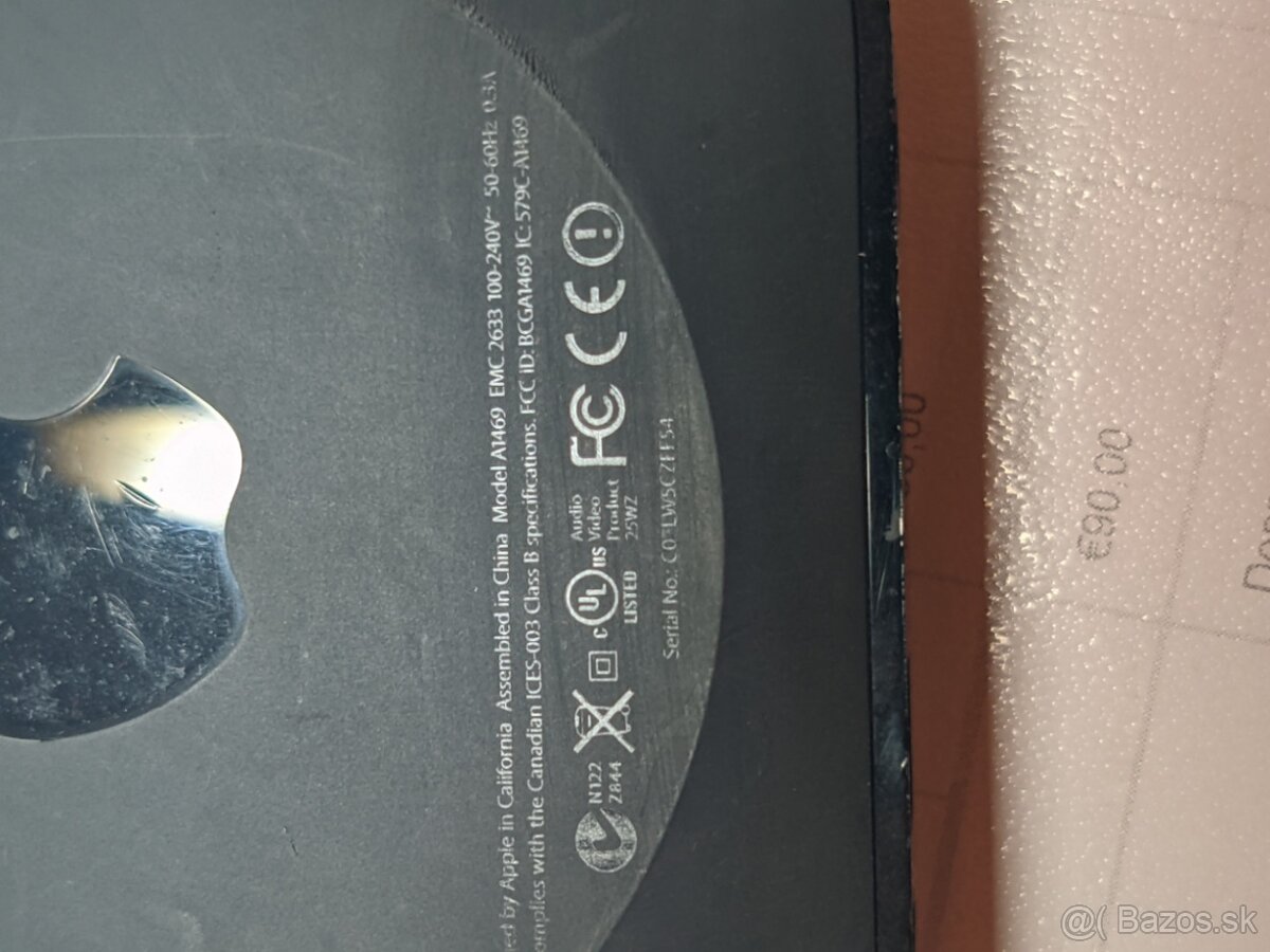 Predam Apple TV 3 generácie (model A1469) Cena: 29€ - 3