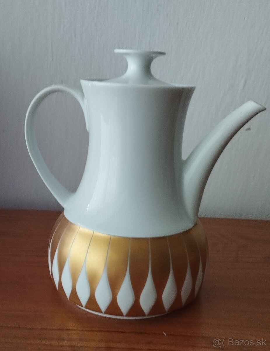 Porcelánová kávová kanvica - návrh T.Wirkkala - 3