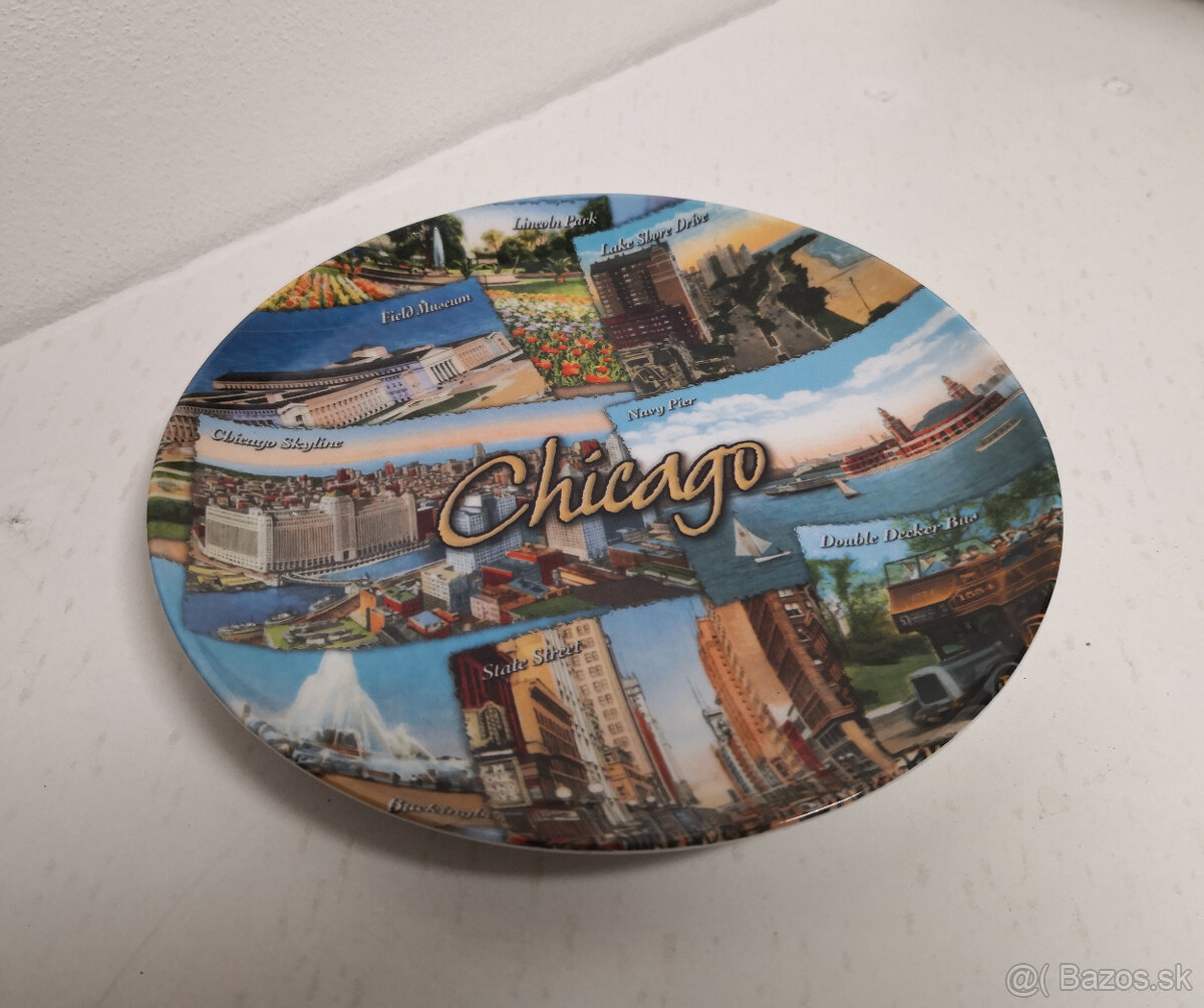 Porcelánový tanier Chicago - 3