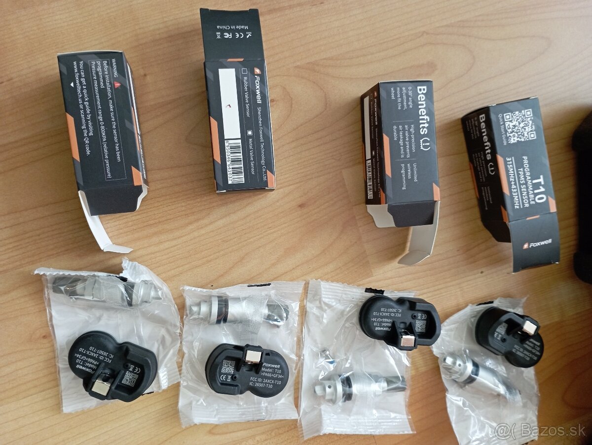 TPMS ventily, senzory Foxwell T20, T10 a ONE - 3