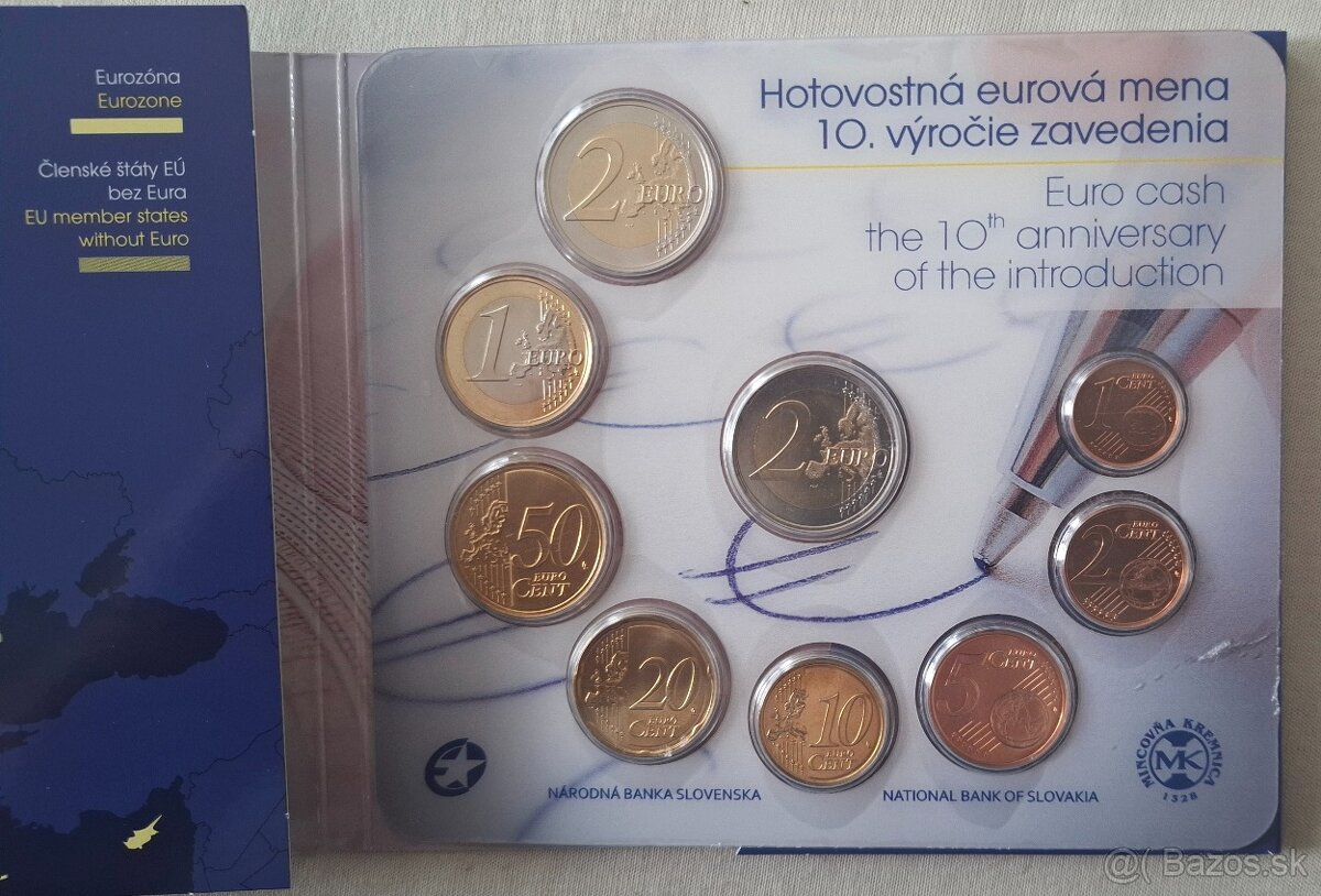 Sada mincí 10.výročoe zavedenia eura rok 2012. - 3