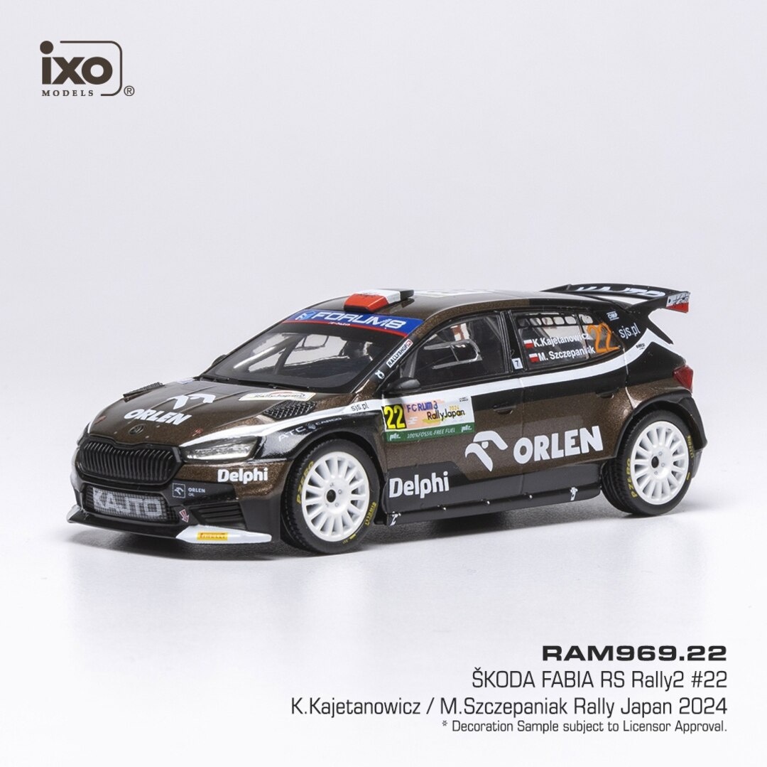 Modely Škoda Fabia Rally2 1:43 IXO - 3