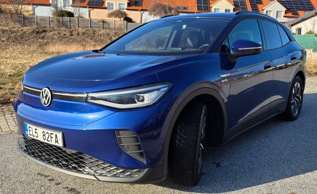 VW ID.4 PRO, IQ Lights, Tažné, Top stav, výbava, - 3