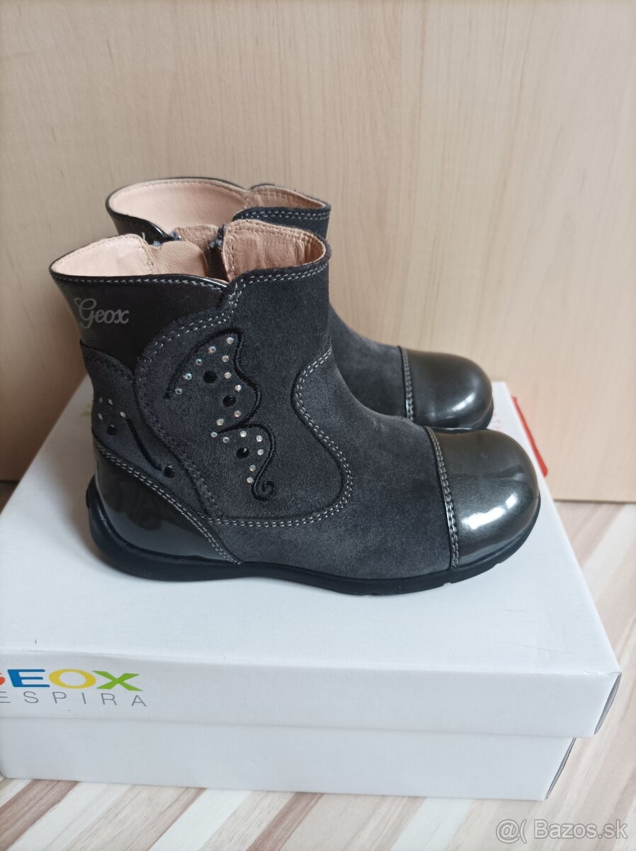 Detské elegantné jarné čižmy Geox v.24 - 3