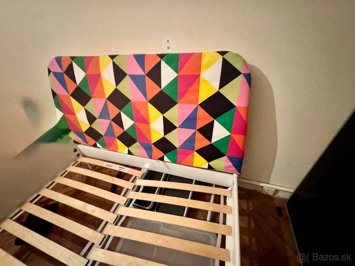 Posteľ 140x200 Ikea Duken aj s roštami. - 3