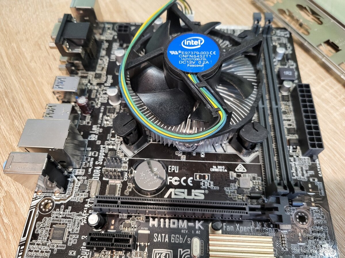 doska Asus H110M-K + i3-7100, socket LGA1151 - 3
