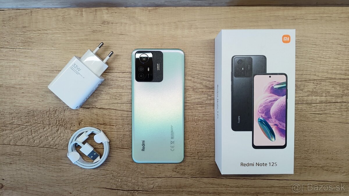 Xiaomi Redmi Note Pearl Green 12S 256GB/8GB RAM - 3