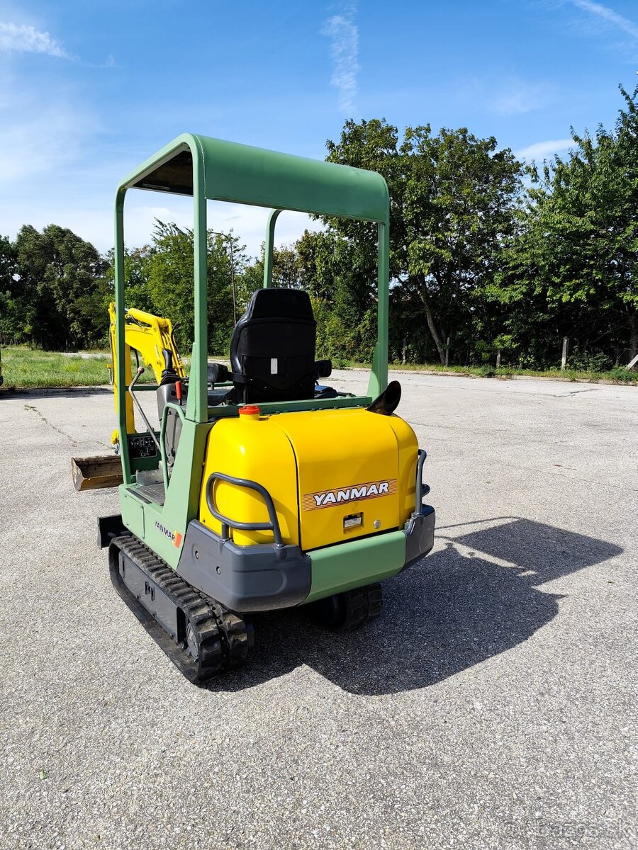 Minibáger Yanmar B15 /1600kg/, 2x lyžica - 3