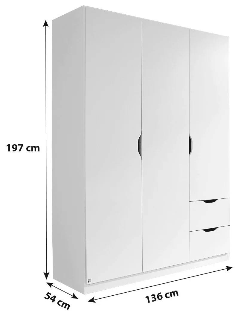 Predám nemeckú šatníkovú skriňu. - 3