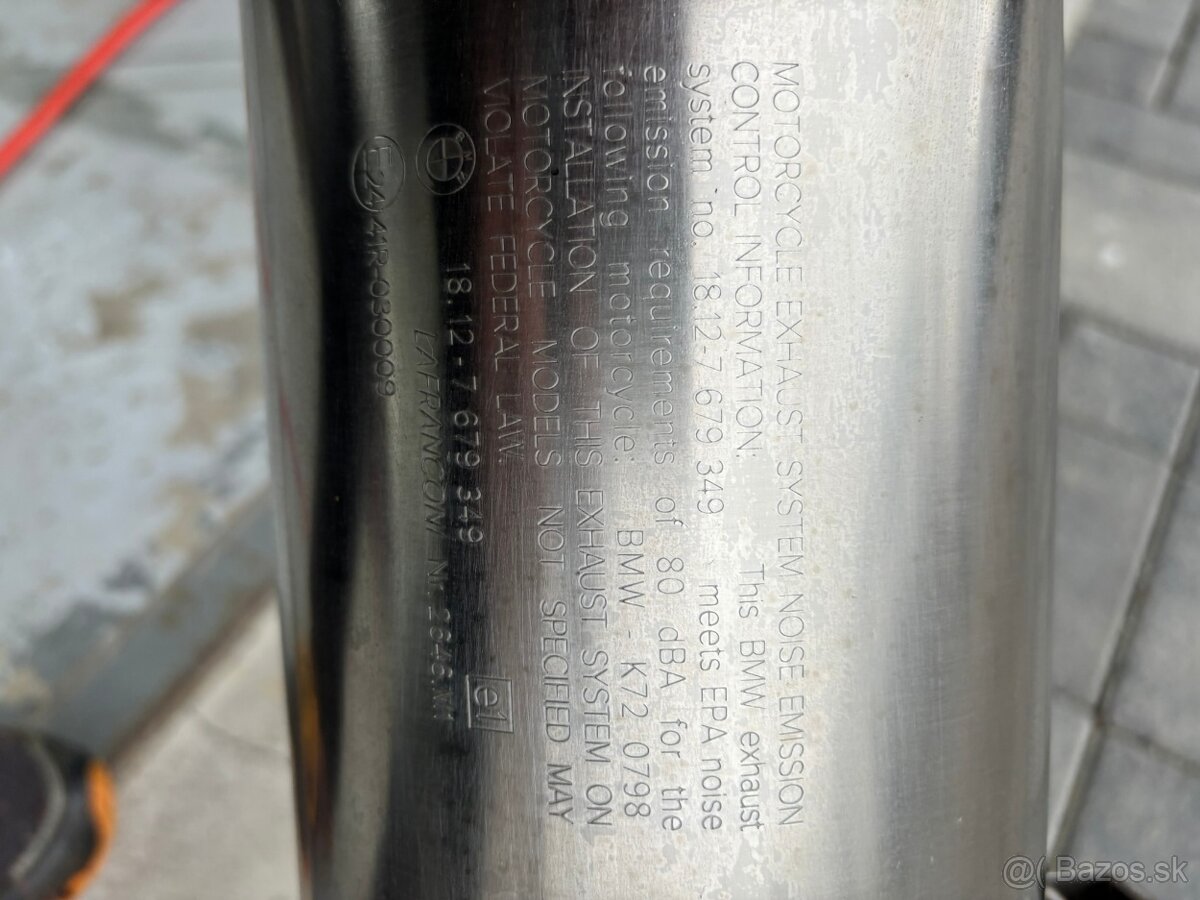 Výfuk BMW F800GS Adventure originál - 3