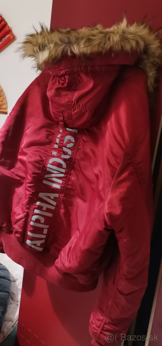 Pánska alpha červená xxxl zimna - 3