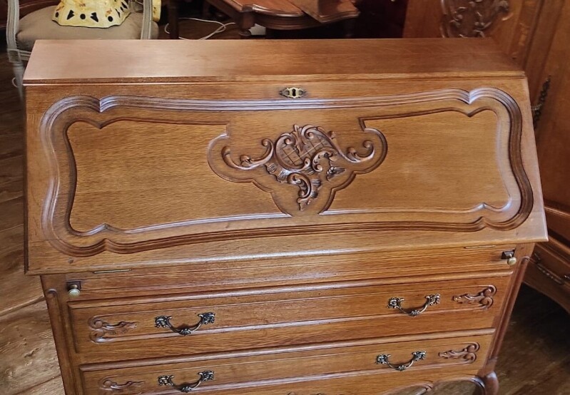 Starožitná komoda, sekretár - 3